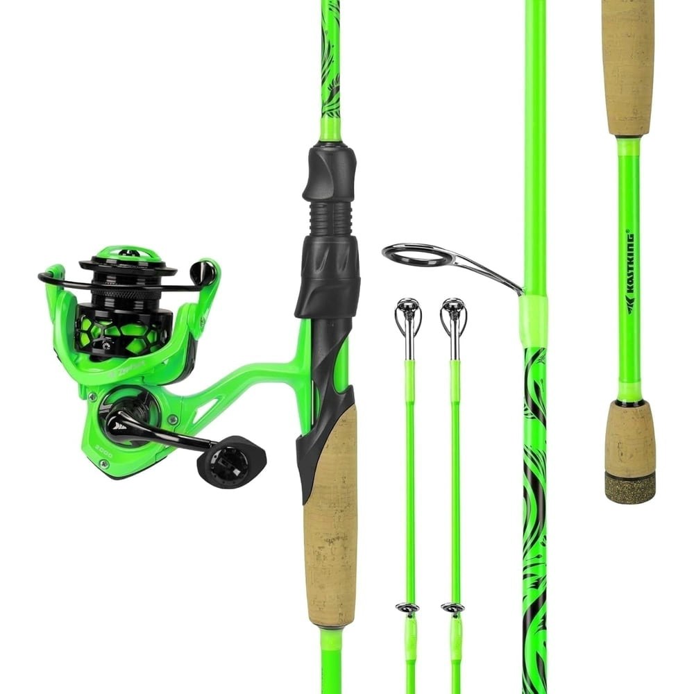 KastKing Zephyr 6-foot Spinning Fishing Rod and Reel Combo: $79.99 KastKing Zephyr 6-foot Spinning Fishing Rod and Reel Combo: $79.99