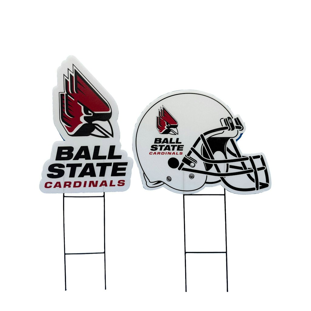 Pegasus Ball State Cardinals 2-Piece Yard Sign Set: $34.99