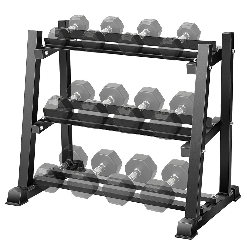 Primy 3-Tier 1,100lb Weight Storage Rack: $68.29 Primy 3-Tier 1,100lb Weight Storage Rack: $68.29