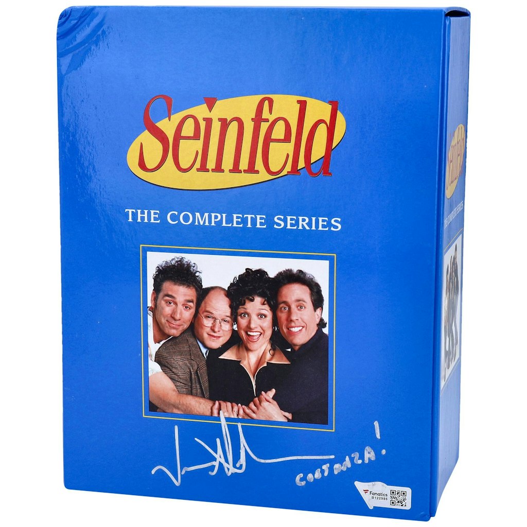 Jason Alexander Autographed Seinfeld DVD Set: $379.99 Jason Alexander Autographed Seinfeld DVD Set: $379.99