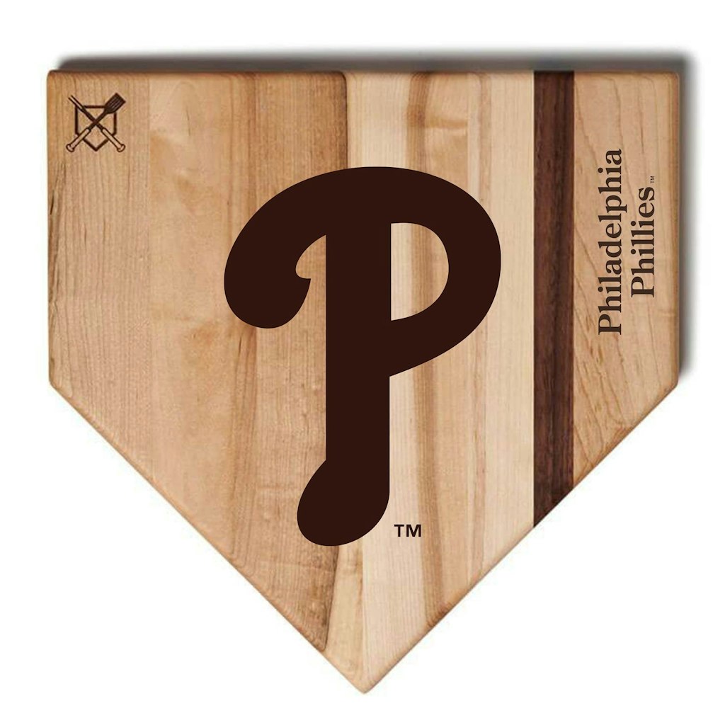 Philadelphia Phillies Home Plate Cutting Board: $82.99 Philadelphia Phillies Home Plate Cutting Board: $82.99