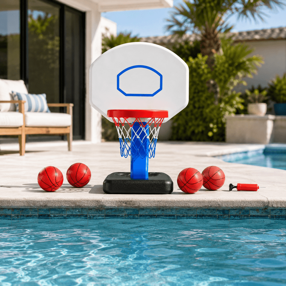 Lucky Doug Pool Basketball Hoop 4-Pack: $38.69 Lucky Doug Pool Basketball Hoop 4-Pack: $38.69