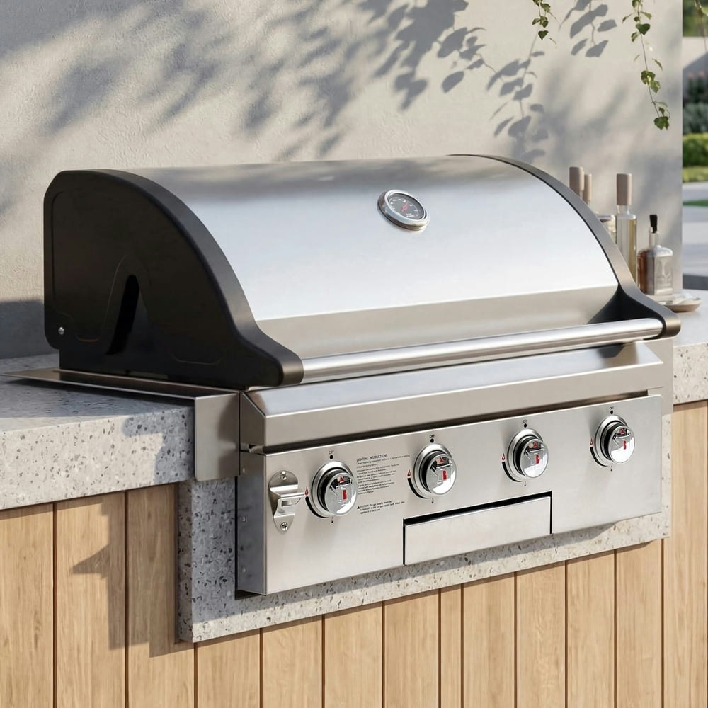 4-Burner Built-In Gas Grill: $756.46 4-Burner Built-In Gas Grill: $756.46