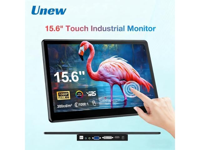 Unew 15.6-Inch 1080p IPS Capacitive Touch Monitor: $124.99