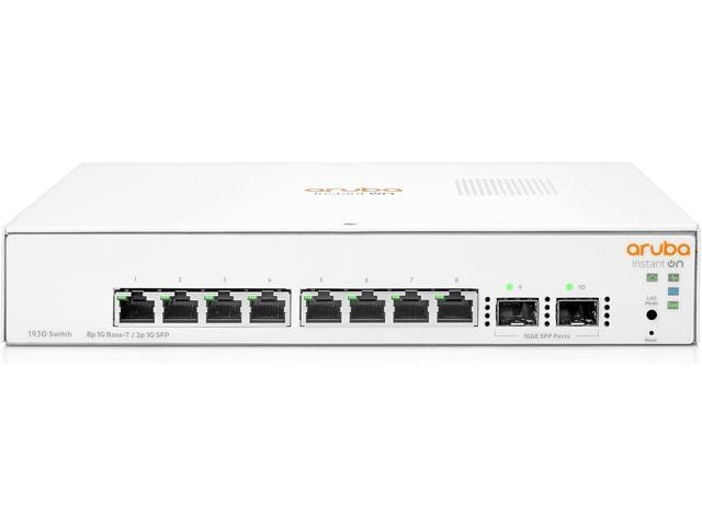 HPE Instant On 1930 8-Port Gigabit Ethernet Smart Switch: $523