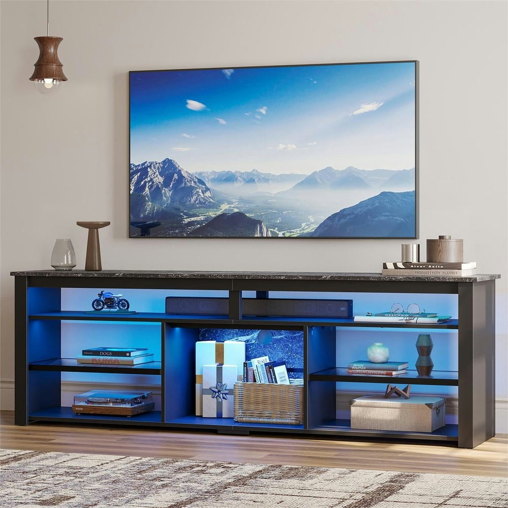 Bestier LED TV Stand for 75-inch TVs: $145.99 Bestier LED TV Stand for 75-inch TVs: $145.99