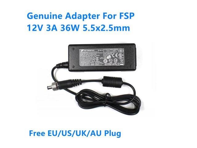 FSP 12V 3A 36W 5.5x2.5mm AC Power Adapter: $32.99