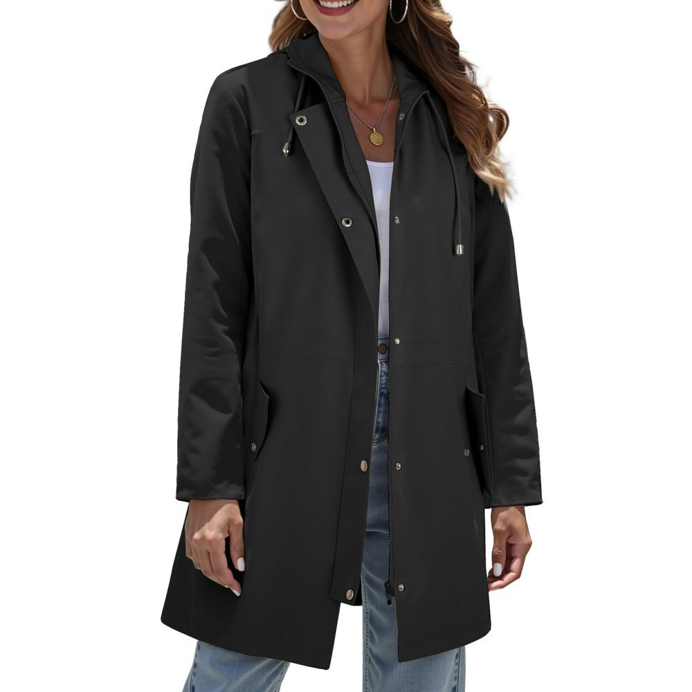 Rosvigor Women's Hooded Waterproof Raincoat: $31.99