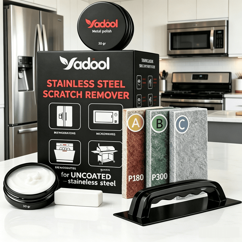 Stainless Steel Scratch Remover Kit: $35.95