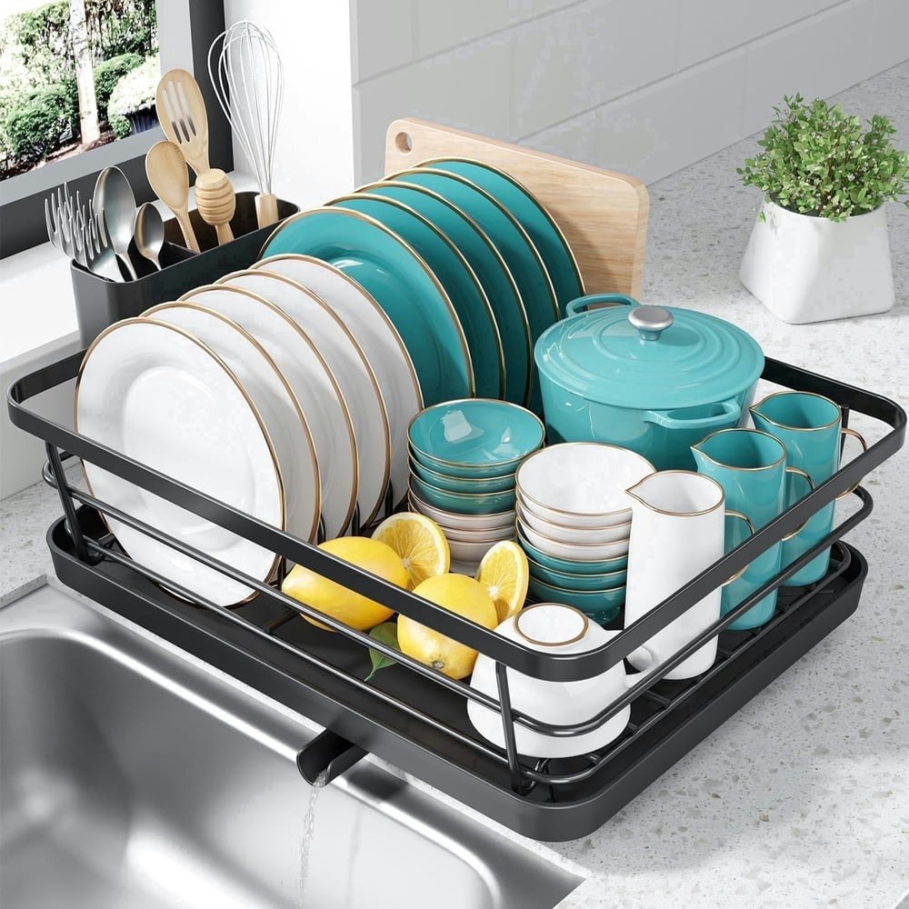 Sakugi 15" x 12" x 5" Dish Drying Rack: $18.98