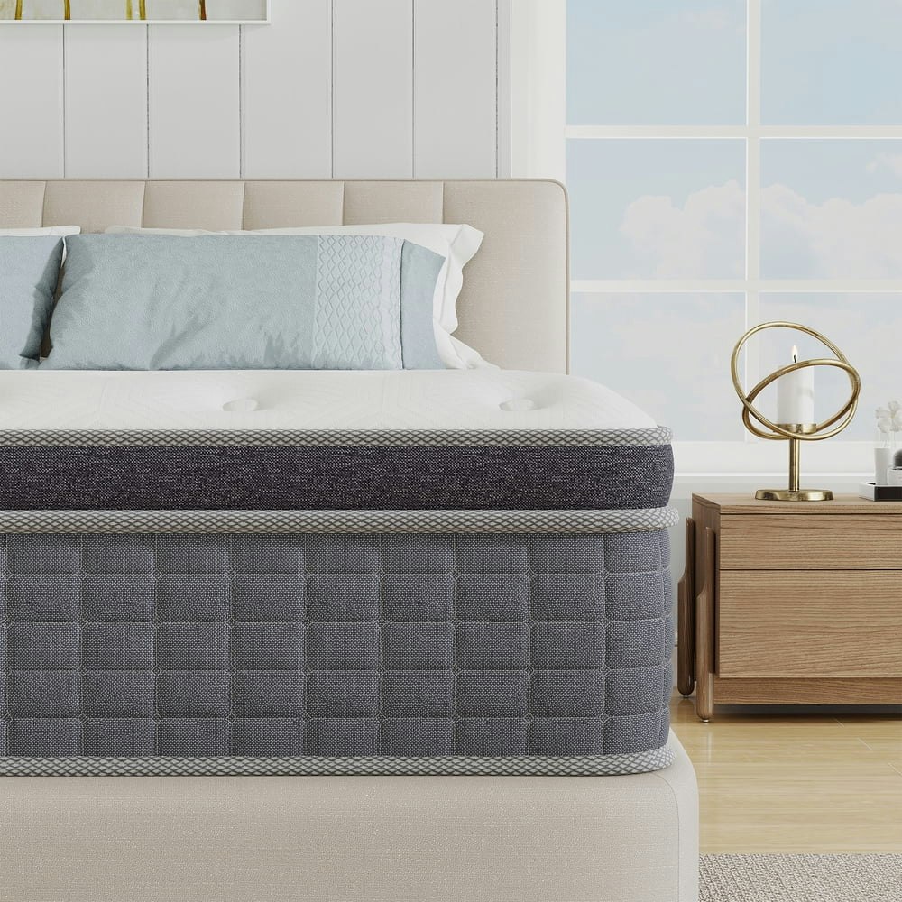 DalisTairy 12-inch Twin Hybrid Memory Foam and Pocket Spring Mattress: $112.50