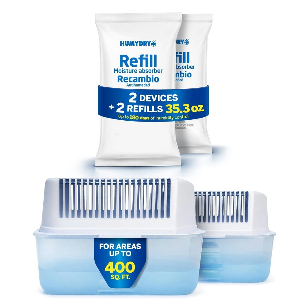 Humydry Moisture Absorber Device 2-Pack: $27.99 Humydry Moisture Absorber Device 2-Pack: $27.99