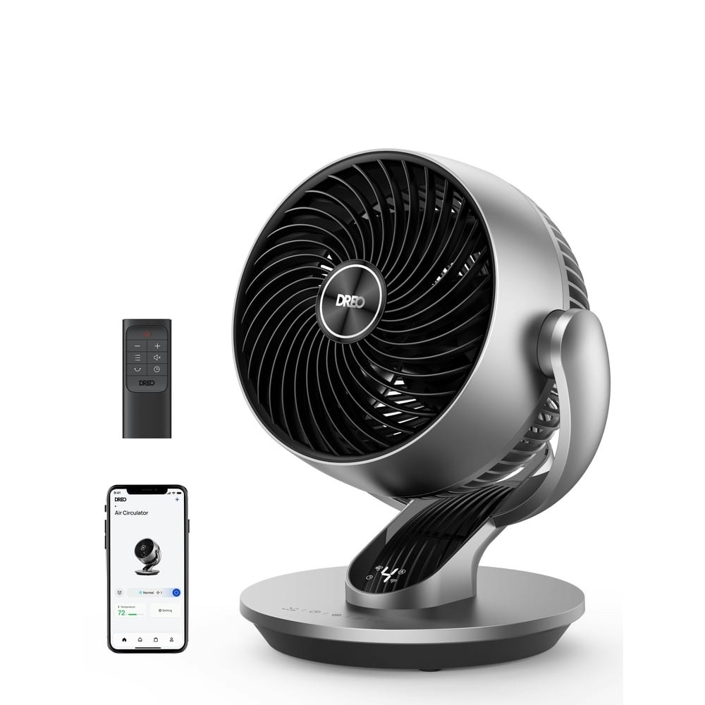 Dreo 10.24-Inch 4-Speed Oscillating Air Circulator Fan: $69.99 Dreo 10.24-Inch 4-Speed Oscillating Air Circulator Fan: $69.99