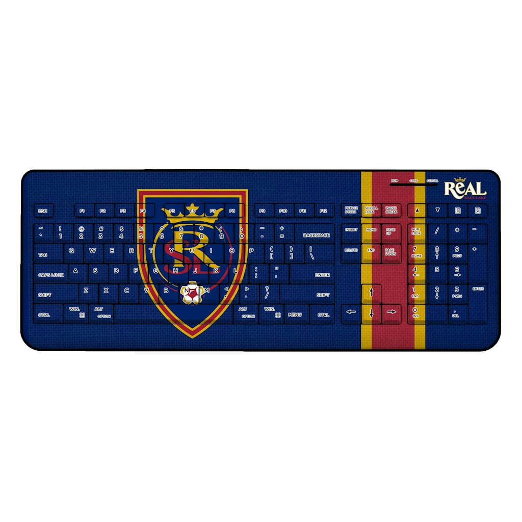 Real Salt Lake Team Stripe Wireless Keyboard: $74.99 Real Salt Lake Team Stripe Wireless Keyboard: $74.99