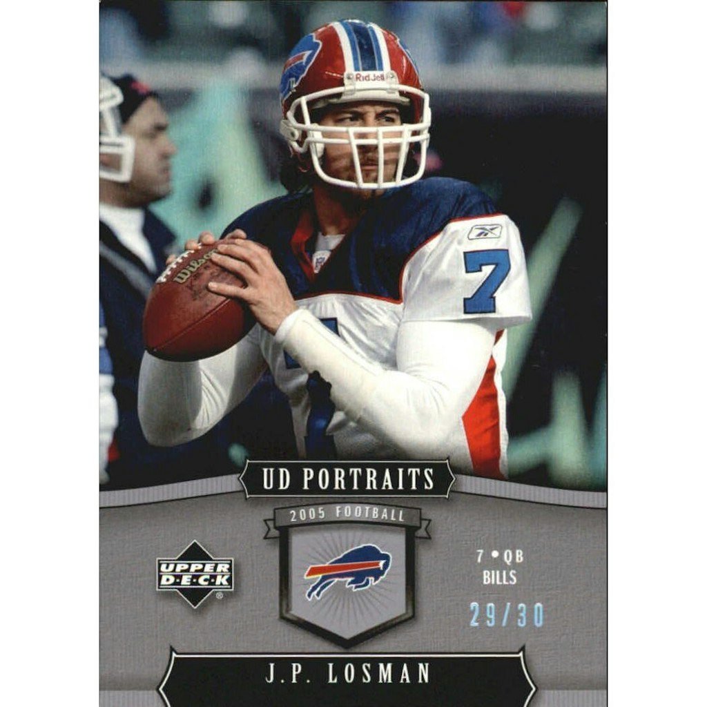 2005 Upper Deck Portraits Platinum J.P. Losman Card: $10.80