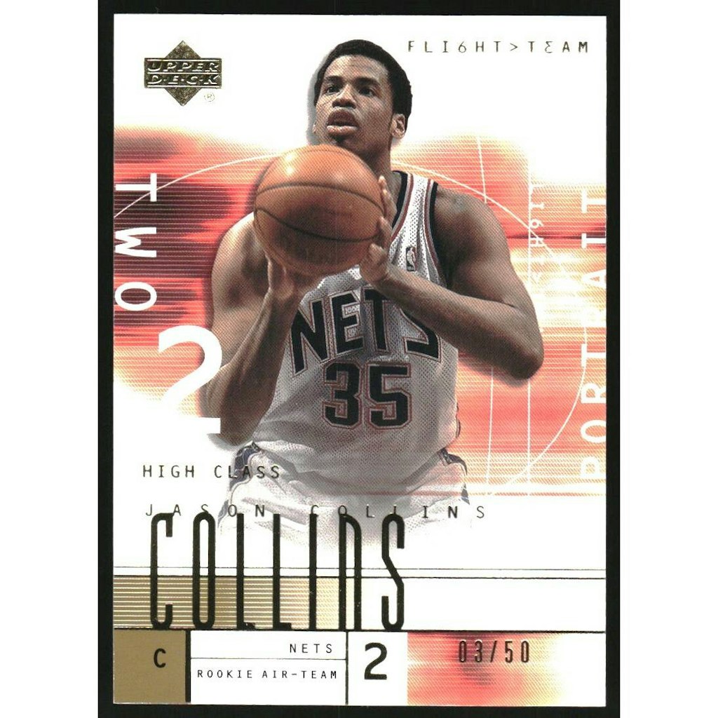 2001-02 Upper Deck Flight Team Gold Jason Collins #123 Card: $18