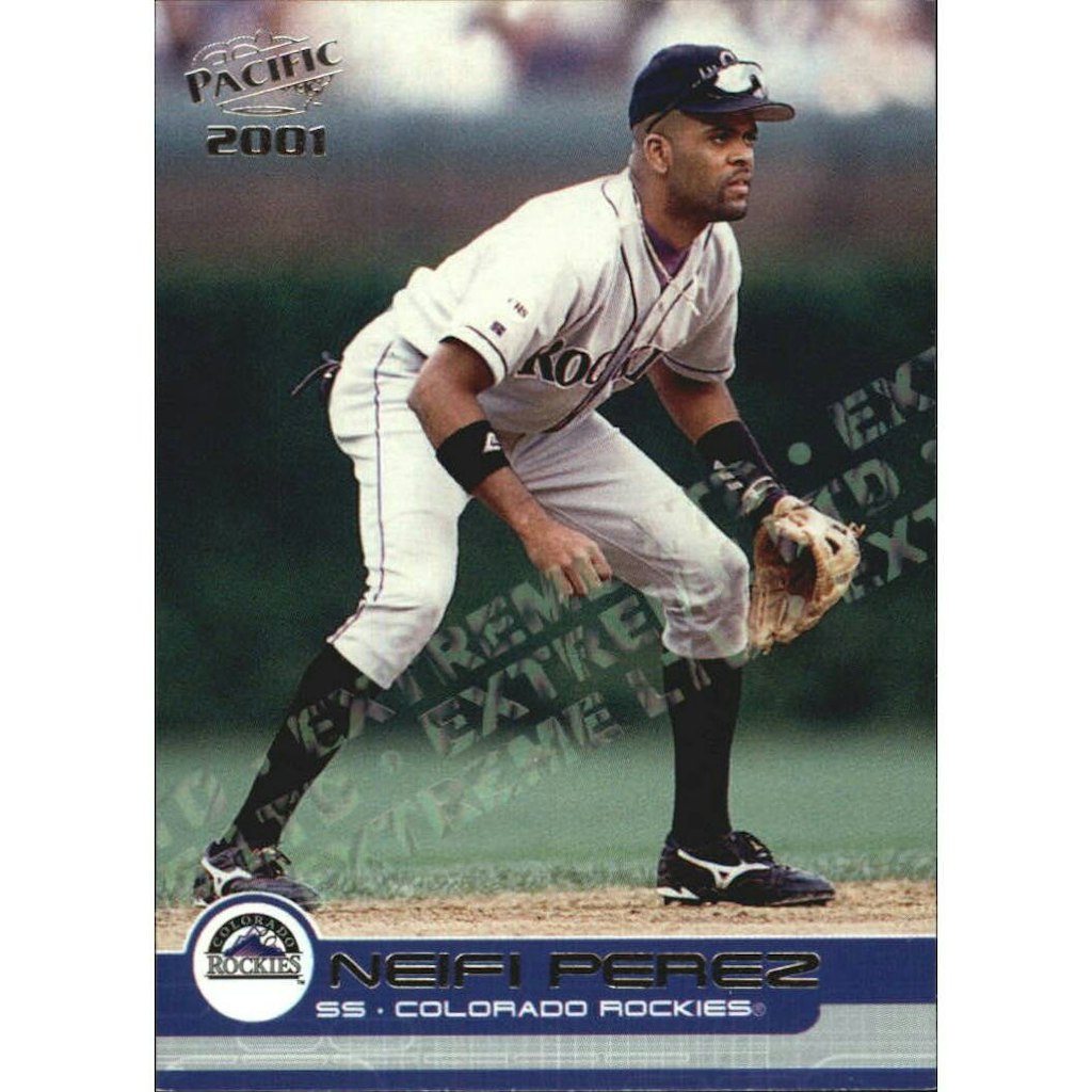 2001 Pacific Extreme LTD Neifi Perez Baseball Card #143: $12 2001 Pacific Extreme LTD Neifi Perez Baseball Card #143: $12