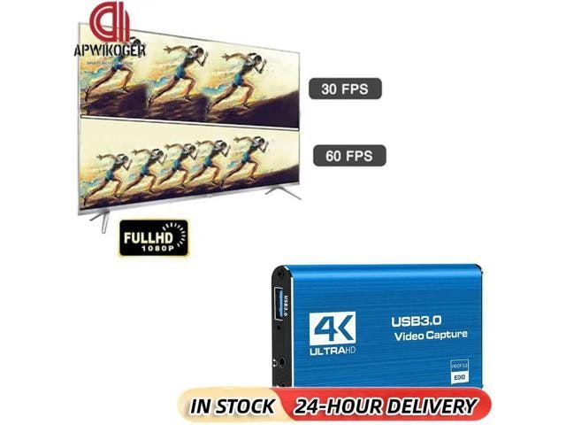 4K HDMI Video Capture Card: $25.43