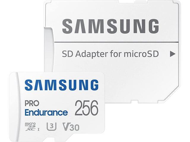 Samsung PRO Endurance 256GB microSDXC Memory Card with Adapter: $169.75 Samsung PRO Endurance 256GB microSDXC Memory Card with Adapter: $169.75