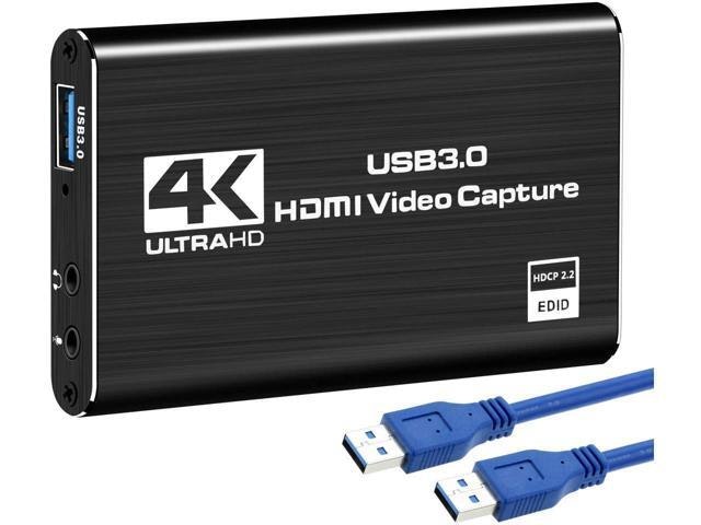 4K USB 3.0 HDMI Video Capture Card: $18.99