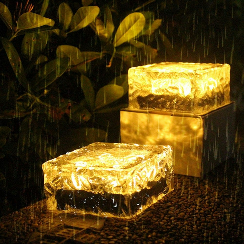 Solar Brick Outdoor LED Pathway Lights 4-Pack: $22.78 Solar Brick Outdoor LED Pathway Lights 4-Pack: $22.78