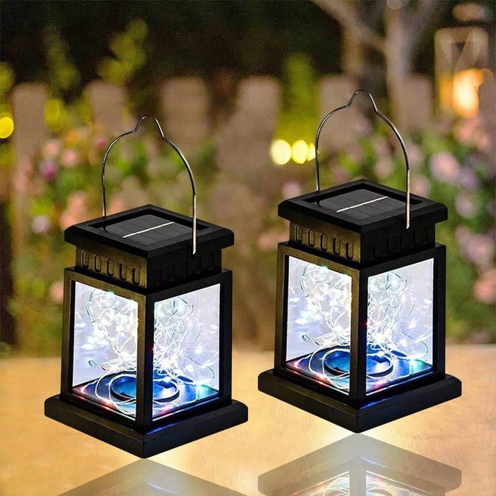 TiokMc Solar Powered Hanging Lanterns 2-Pack: $13.98 TiokMc Solar Powered Hanging Lanterns 2-Pack: $13.98