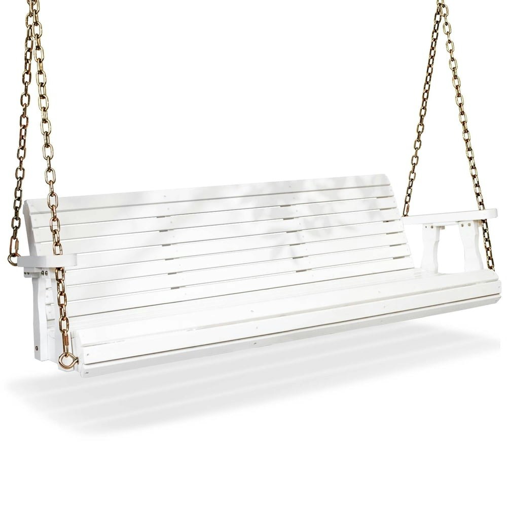 Zimtown 5-Foot Wooden Porch Swing Bench: $125.99 Zimtown 5-Foot Wooden Porch Swing Bench: $125.99