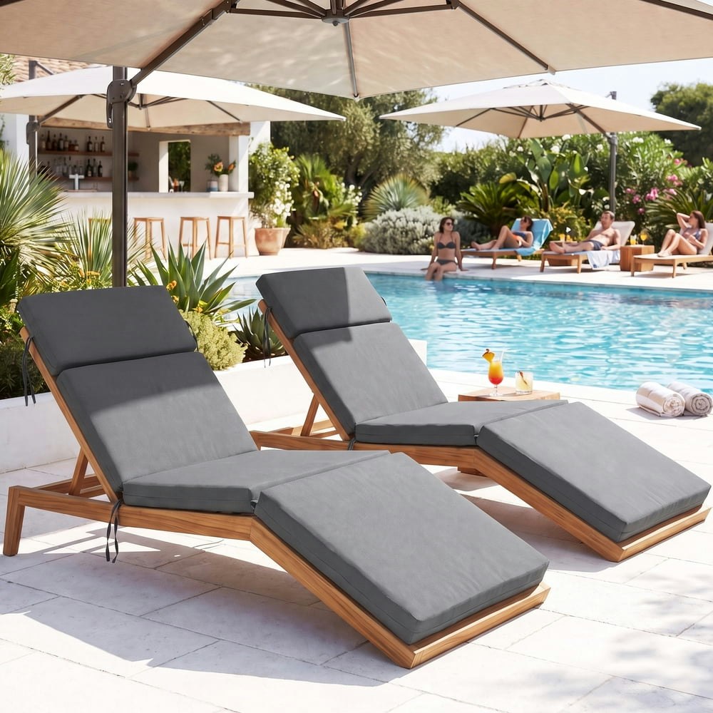Yeerswag 72x21x2.5-Inch Outdoor Chaise Lounge Cushion: $44