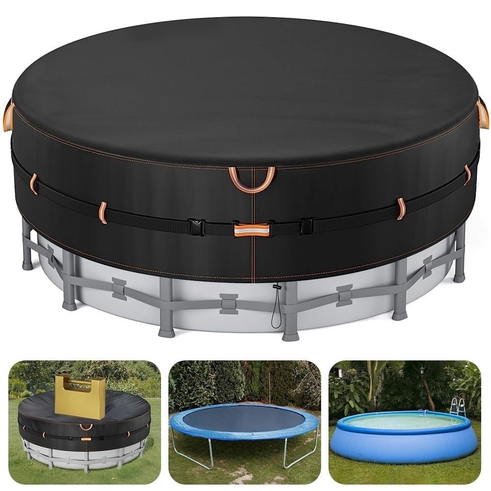 18-Foot Round Above-Ground Pool Cover: $59.47 18-Foot Round Above-Ground Pool Cover: $59.47