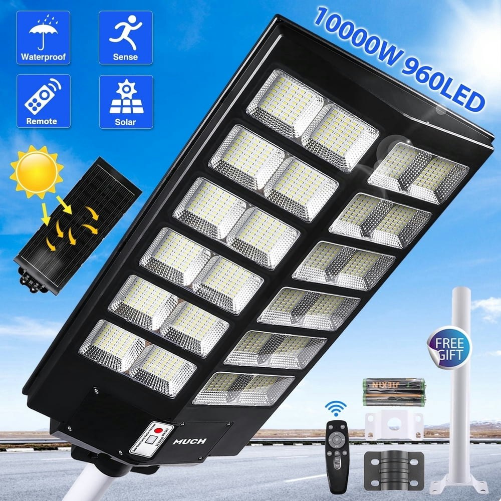 Much Solar Motion Security Flood Light: $109.96 Much Solar Motion Security Flood Light: $109.96