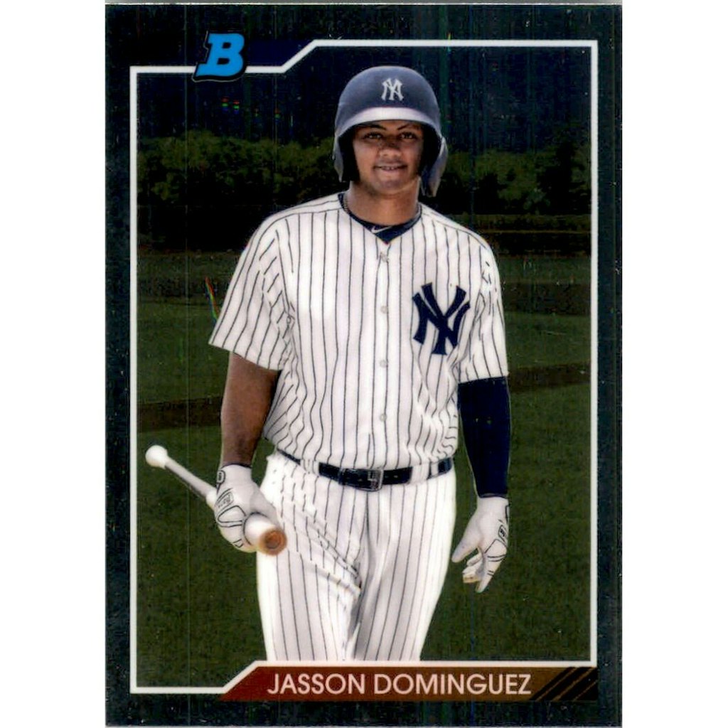 2020 Bowman Heritage Chrome Jasson Dominguez Prospect Card: $36 2020 Bowman Heritage Chrome Jasson Dominguez Prospect Card: $36