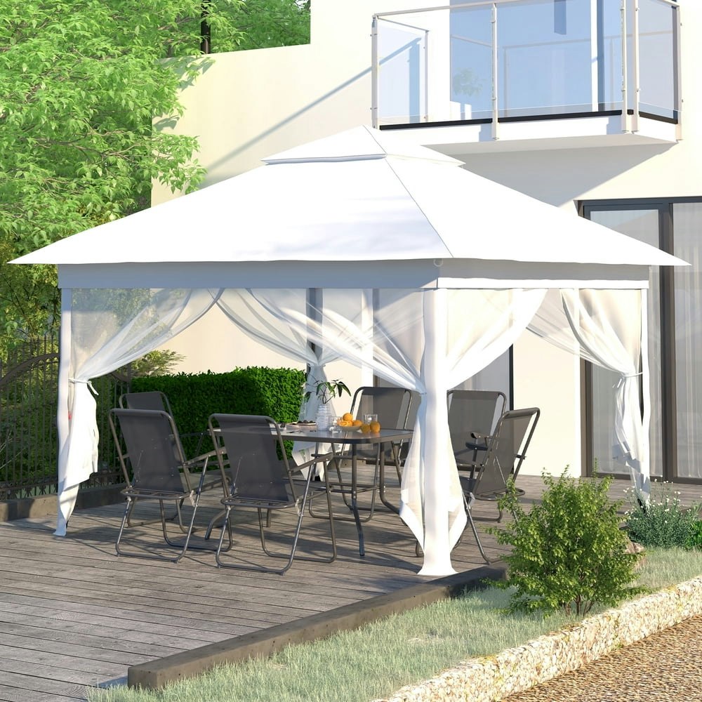 Ainfox 11x11-Foot Pop-Up Patio Canopy Gazebo: $89.96