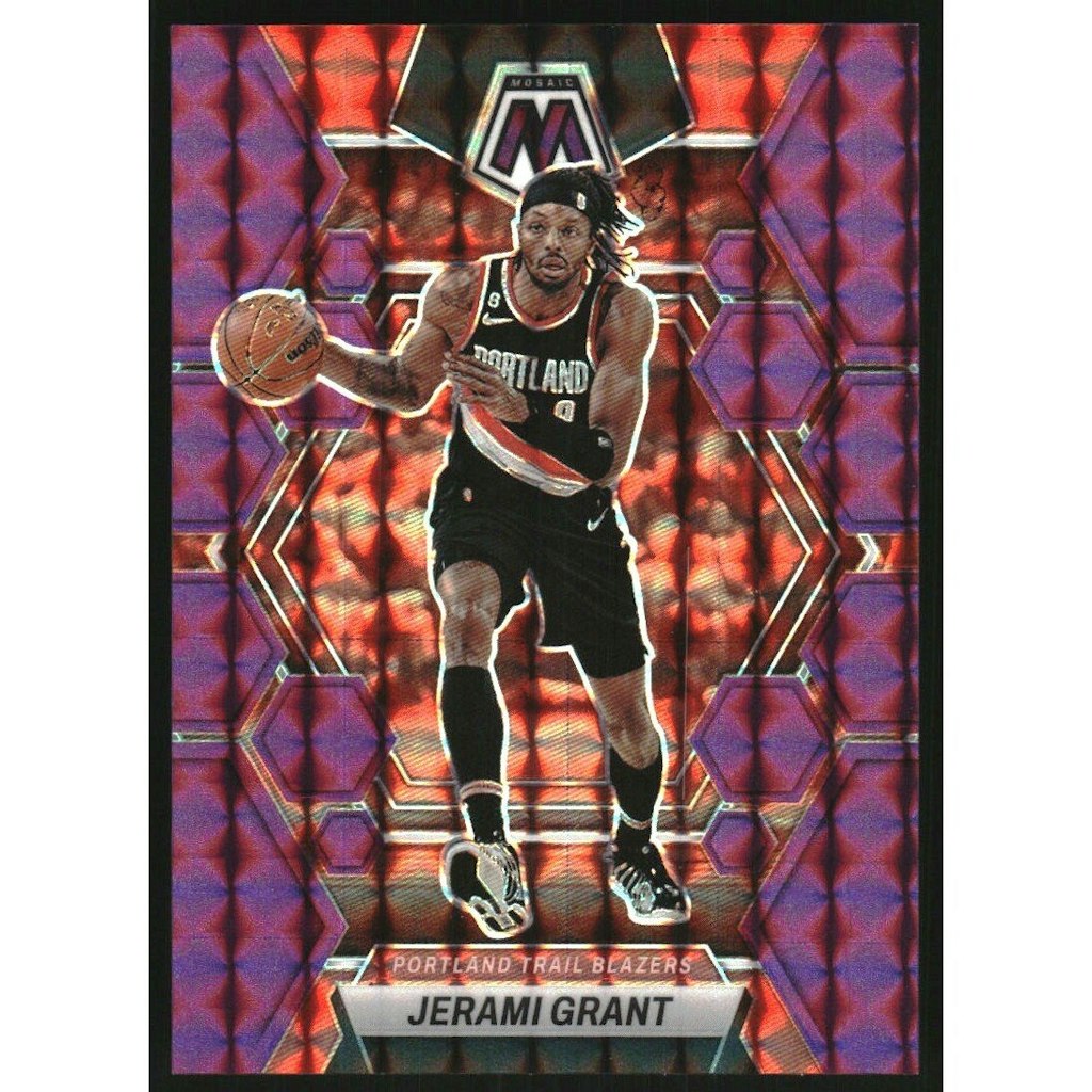 2022-23 Panini Mosaic Jerami Grant Purple #105 Card: $10.80 2022-23 Panini Mosaic Jerami Grant Purple #105 Card: $10.80