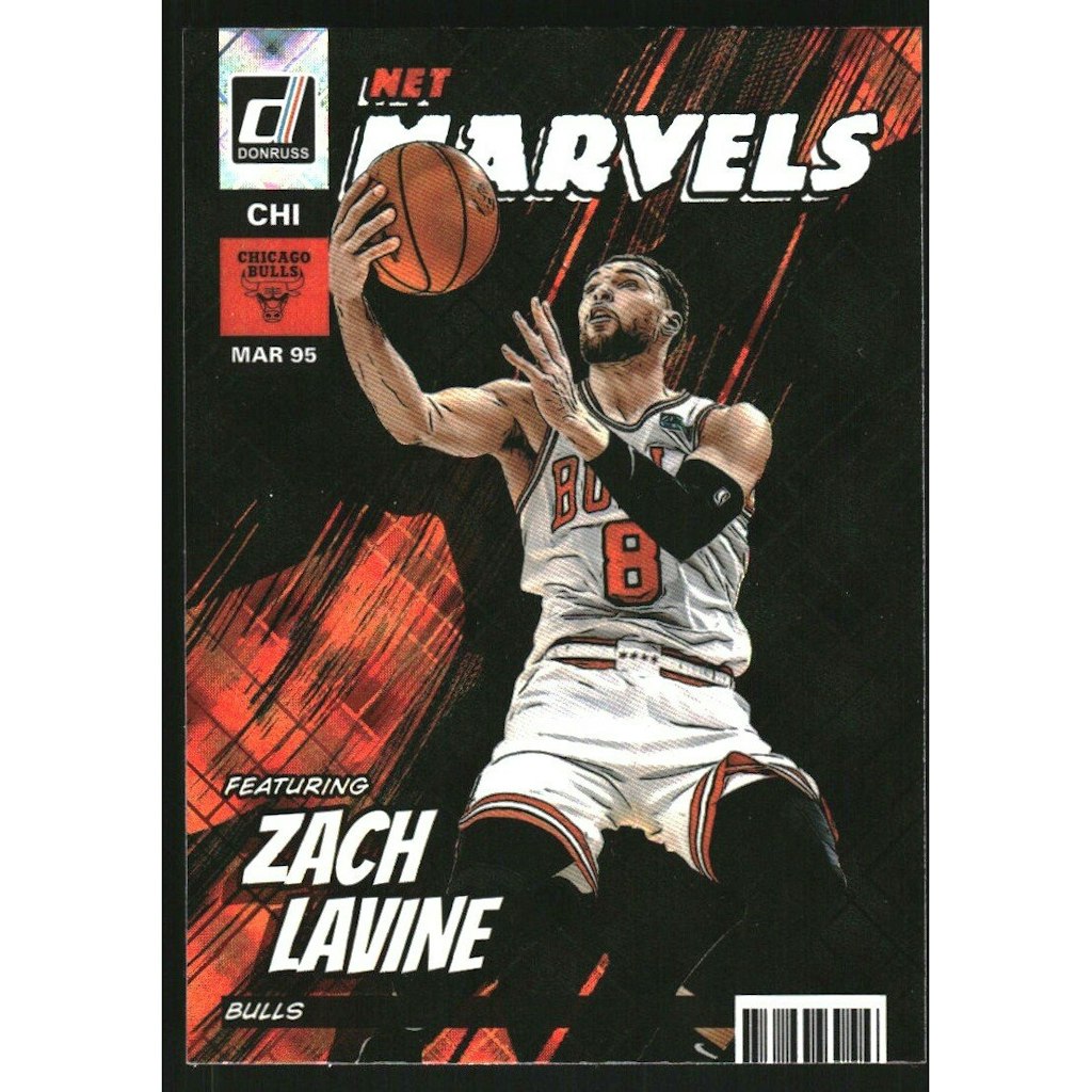 2022-23 Donruss Net Marvels Diamond Zach LaVine Trading Card: $13.50 2022-23 Donruss Net Marvels Diamond Zach LaVine Trading Card: $13.50