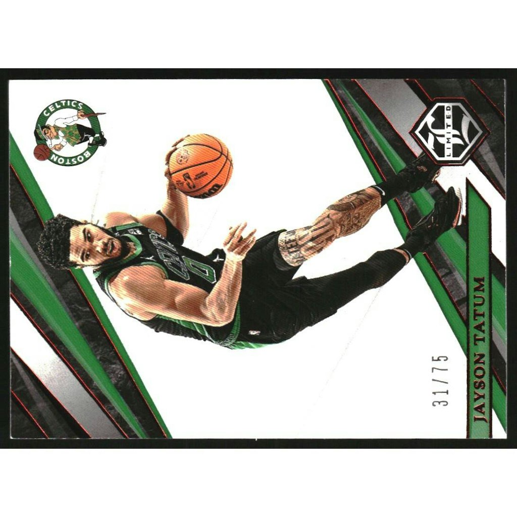 2021-22 Panini Chronicles Jayson Tatum Limited Card #500: $18