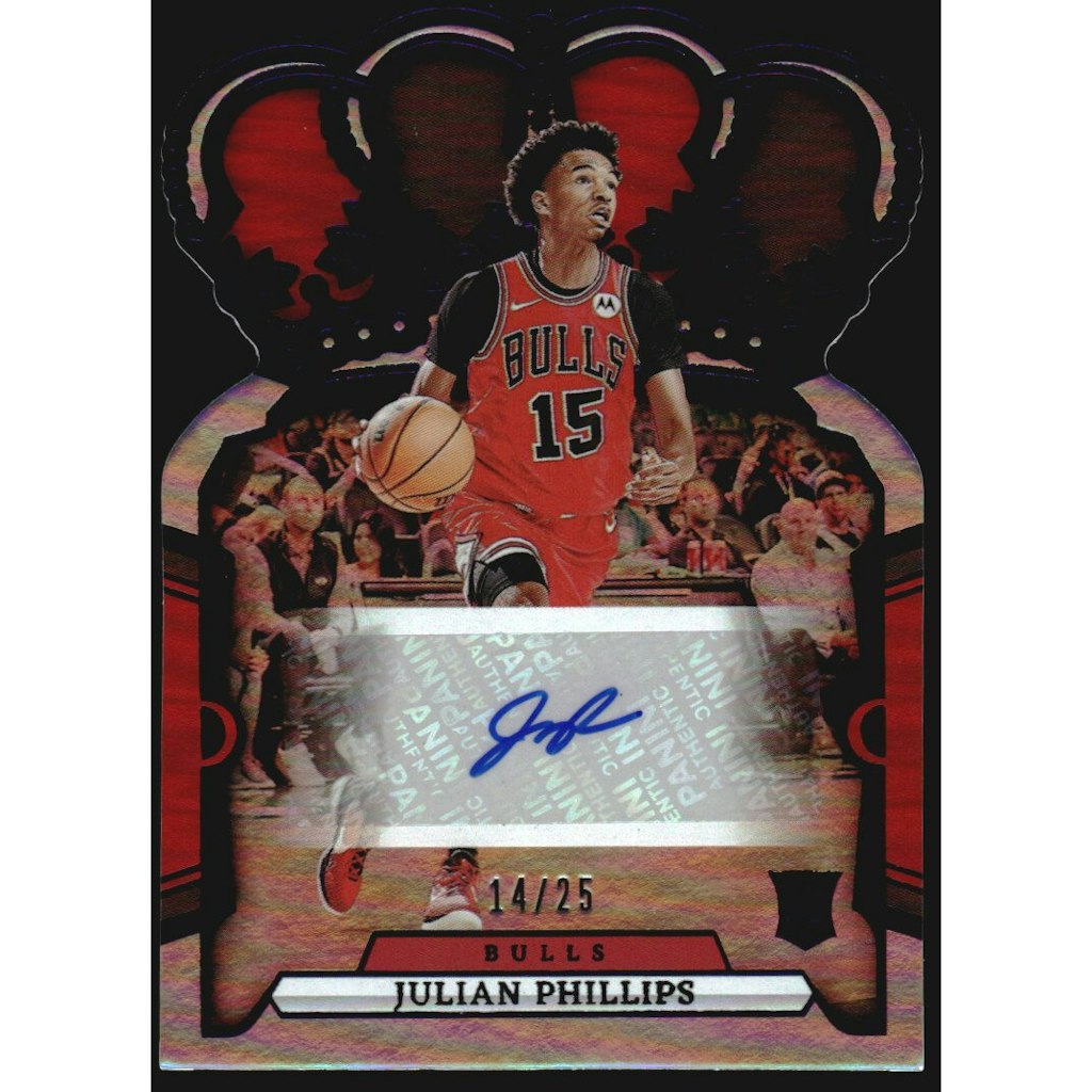 2023-24 Crown Royale Julian Phillips Rookie Crown Autograph Card: $16.50 2023-24 Crown Royale Julian Phillips Rookie Crown Autograph Card: $16.50