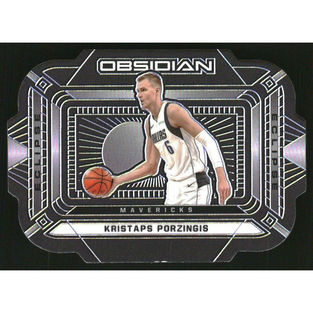 2020-21 Panini Obsidian Kristaps Porzingis Electric Etch Purple Eclipse Card: $10 2020-21 Panini Obsidian Kristaps Porzingis Electric Etch Purple Eclipse Card: $10