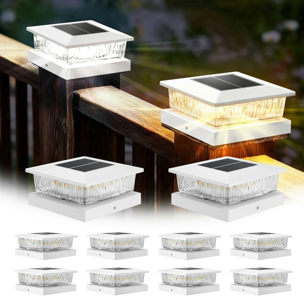 Solar Post Cap Lights 8-Pack: $41.39 Solar Post Cap Lights 8-Pack: $41.39