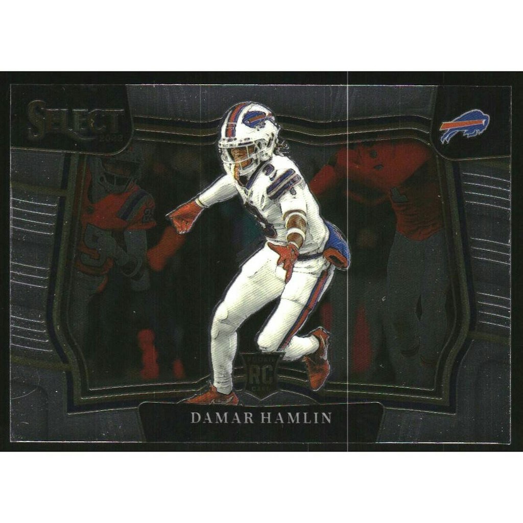 2022 Select Damar Hamlin Trading Card: $15
