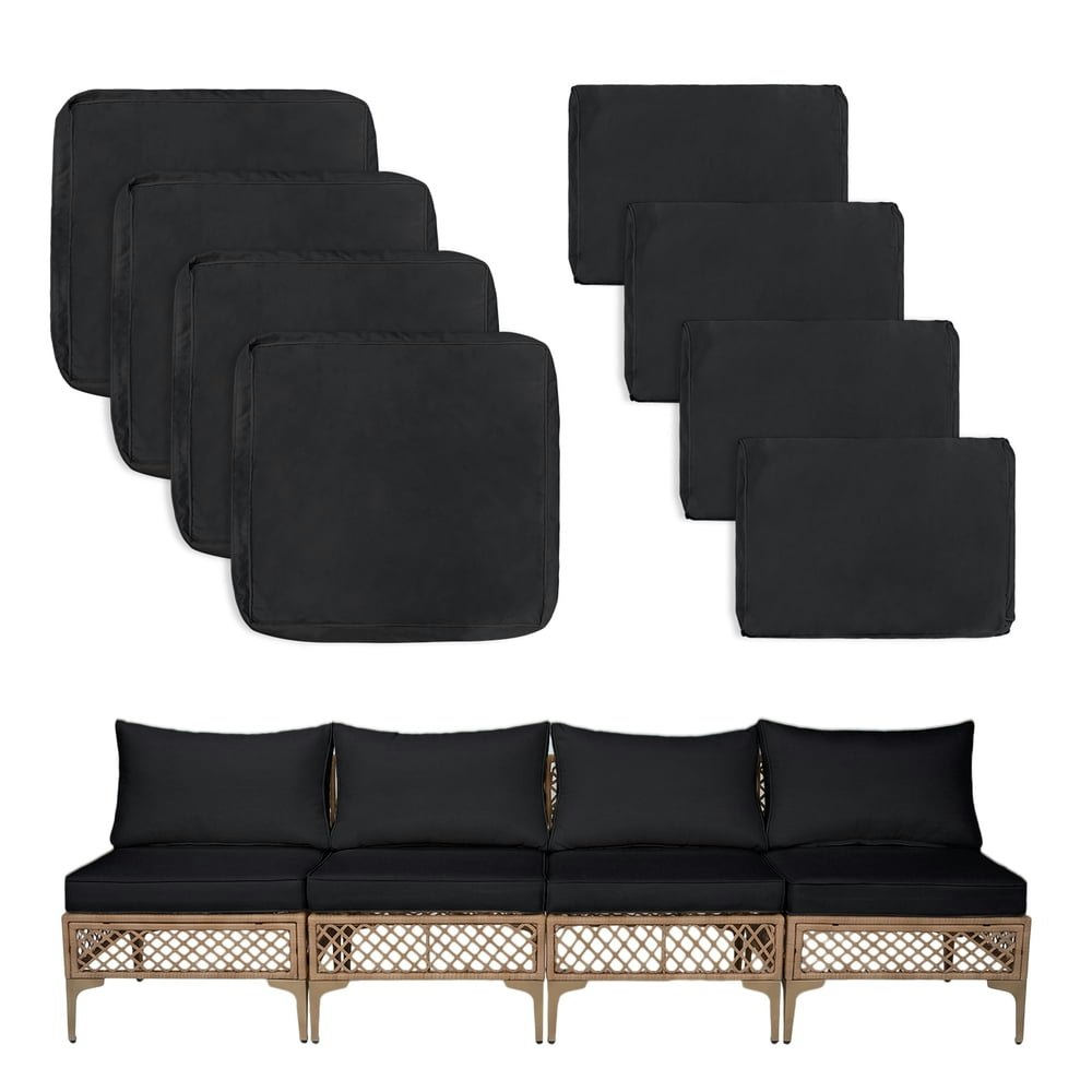 Molibyme Outdoor Cushion Covers 8-Pack: $39.11 Molibyme Outdoor Cushion Covers 8-Pack: $39.11