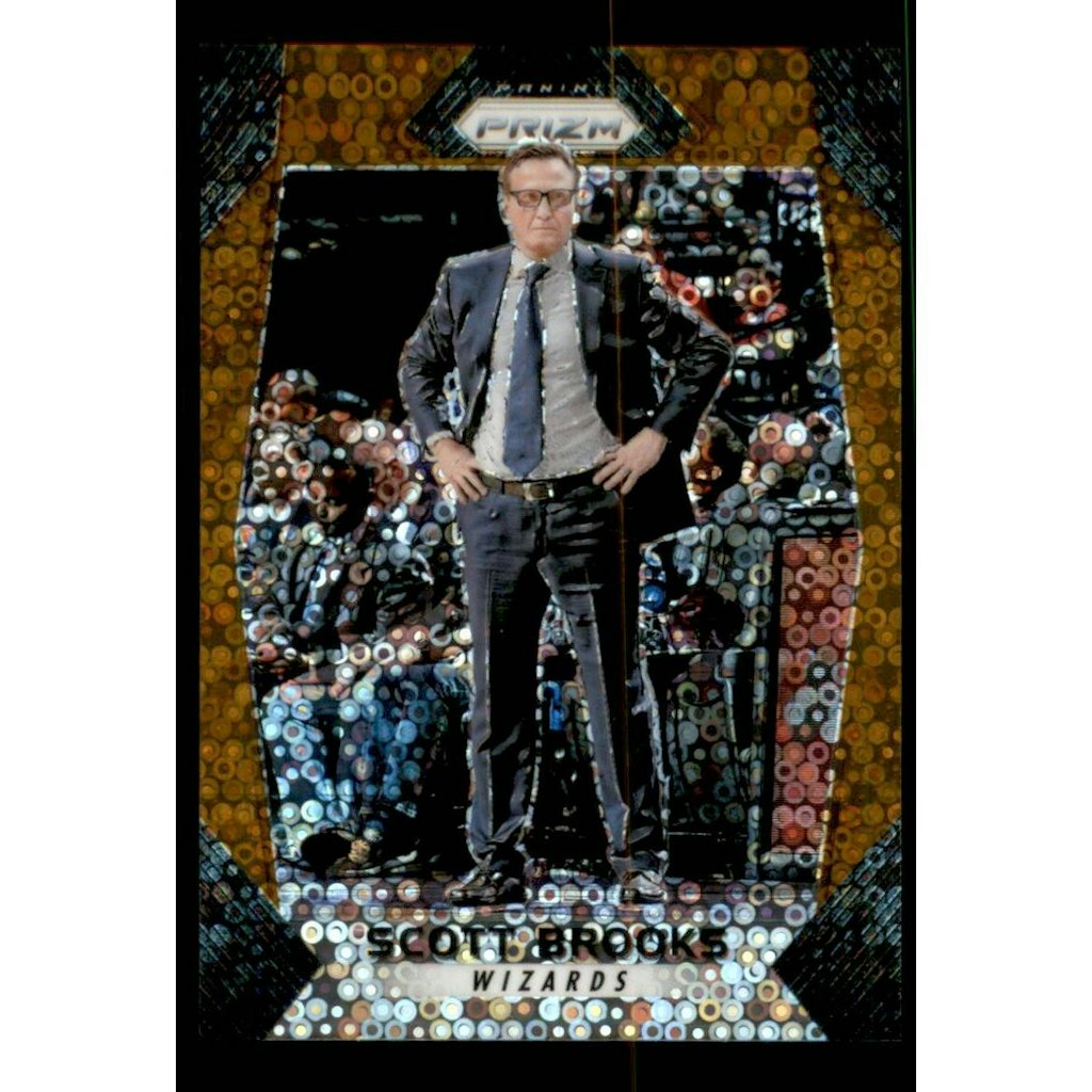 2017-18 Panini Prizm Fast Break Bronze Scott Brooks Basketball Card: $18 2017-18 Panini Prizm Fast Break Bronze Scott Brooks Basketball Card: $18