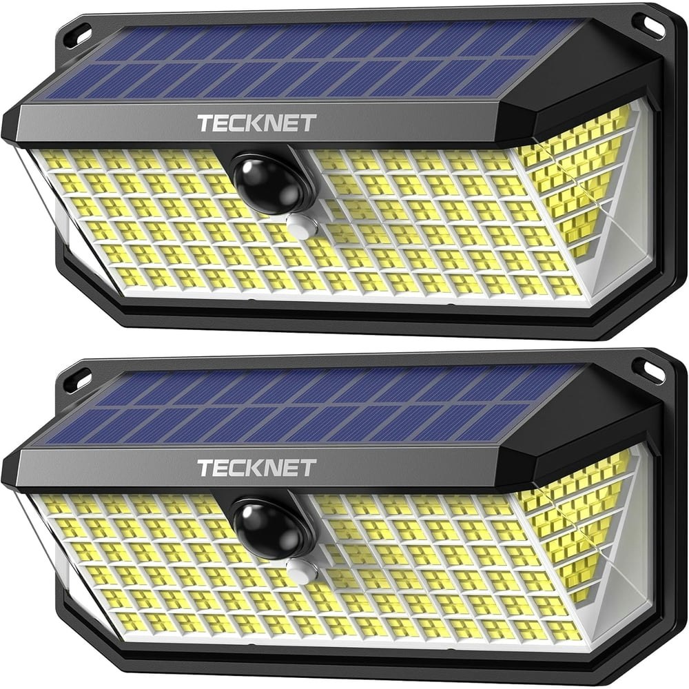 Tecknet 416-LED Solar Motion Sensor Flood Light 2-Pack: $27.99 Tecknet 416-LED Solar Motion Sensor Flood Light 2-Pack: $27.99