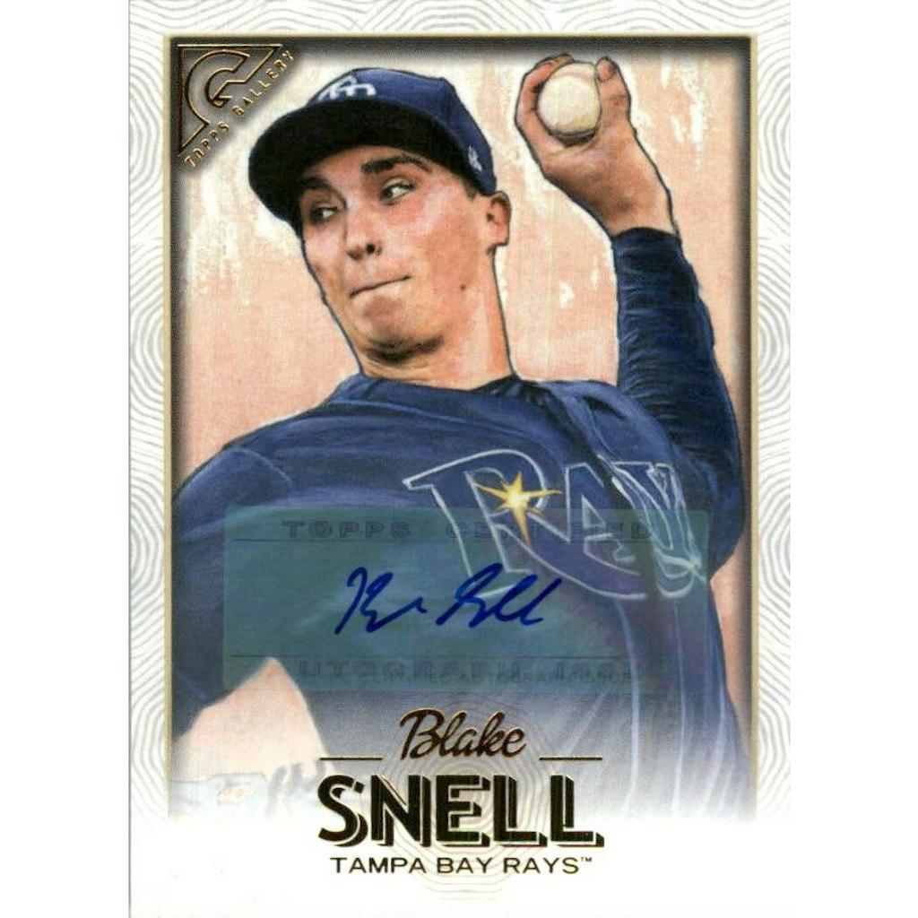 2018 Topps Gallery Blake Snell Autograph Card: $18 2018 Topps Gallery Blake Snell Autograph Card: $18