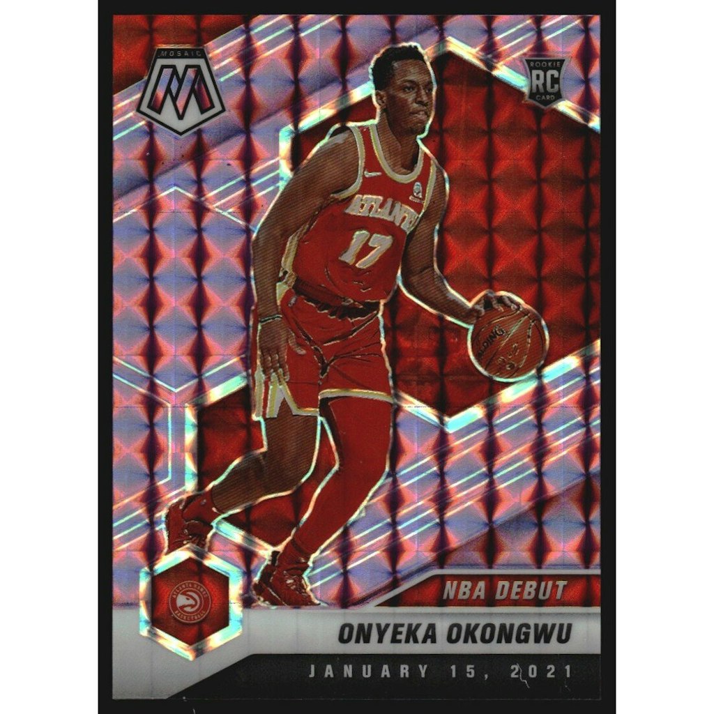 2020-21 Panini Mosaic Onyeka Okongwu Purple Parallel Card: $36 2020-21 Panini Mosaic Onyeka Okongwu Purple Parallel Card: $36