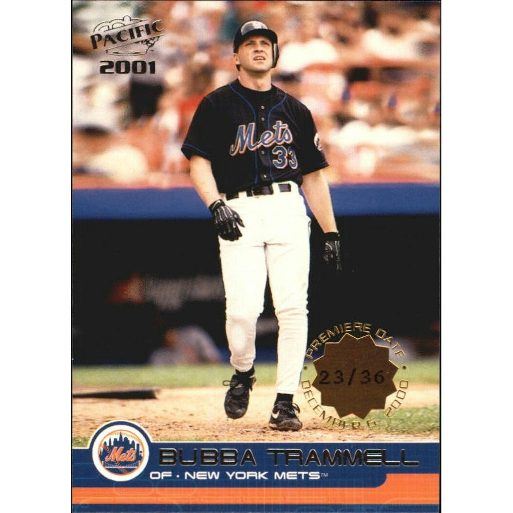 2001 Pacific Premiere Date #278 Bubba Trammell Trading Card: $12 2001 Pacific Premiere Date #278 Bubba Trammell Trading Card: $12