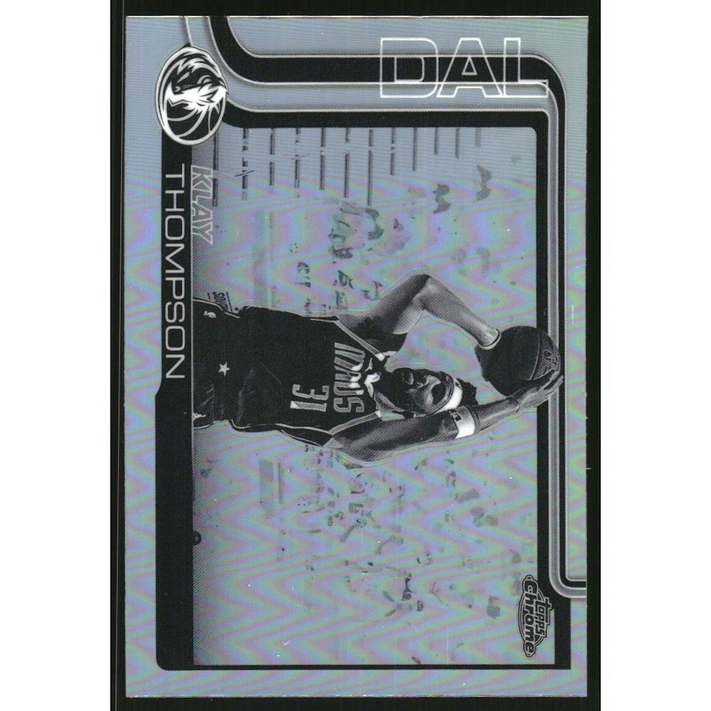 2025-26 Topps Chrome Negative Refractor Klay Thompson #42: $18 2025-26 Topps Chrome Negative Refractor Klay Thompson #42: $18