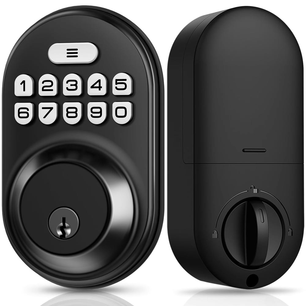 Veise Keyless Entry Electronic Keypad Deadbolt: $33.39 Veise Keyless Entry Electronic Keypad Deadbolt: $33.39