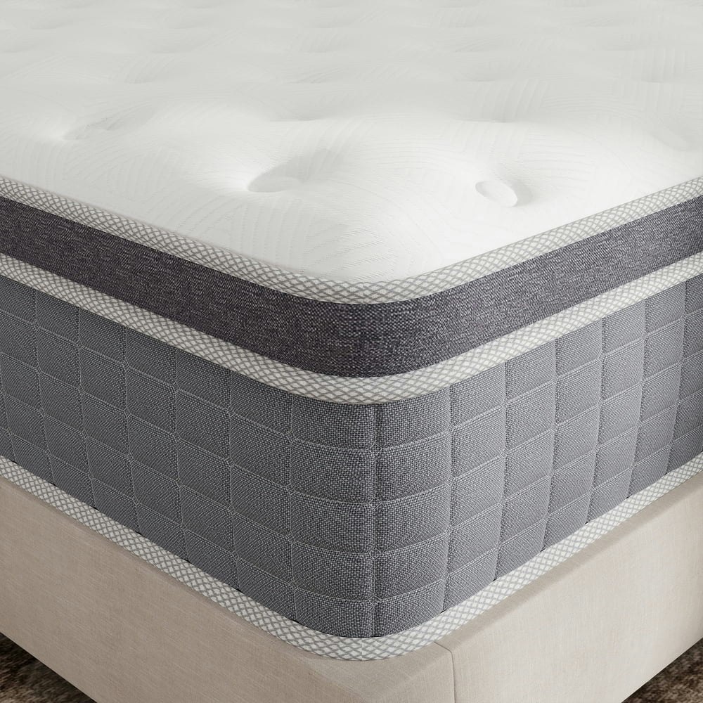 Yilicy 12-inch Queen Spring Hybrid Memory Foam Mattress: $164.49