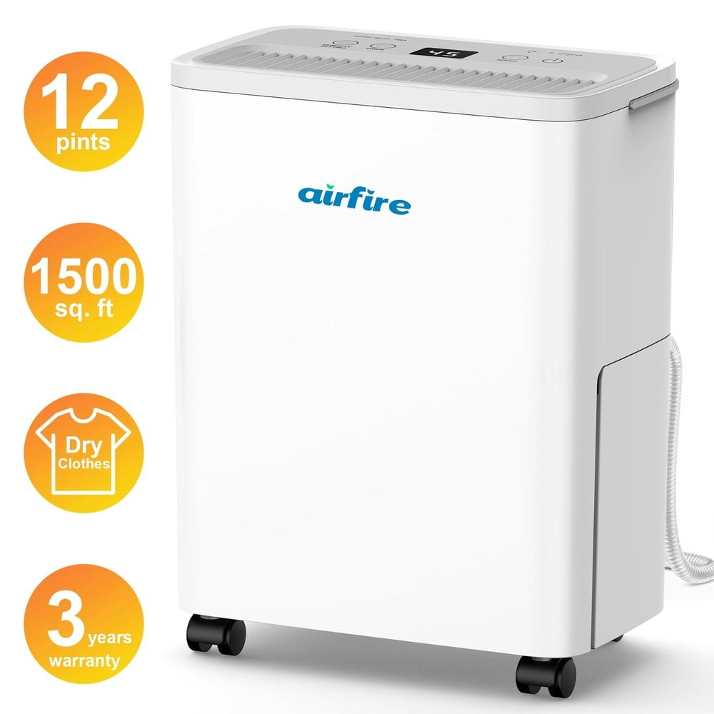 Airfire 12-Pint Dehumidifier: $107.99 Airfire 12-Pint Dehumidifier: $107.99