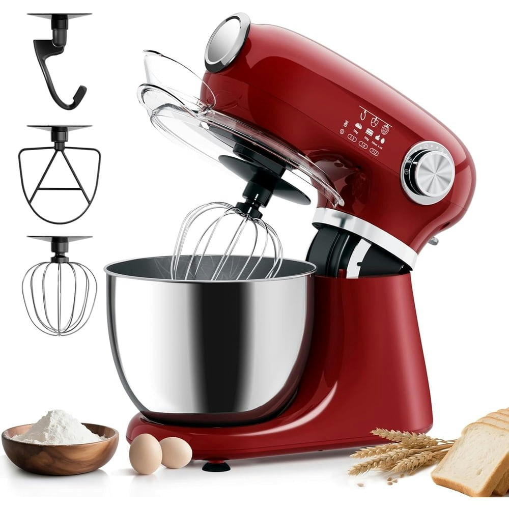 Havato 5.3-Quart 12-Speed Tilt-Head Stand Mixer: $76.99